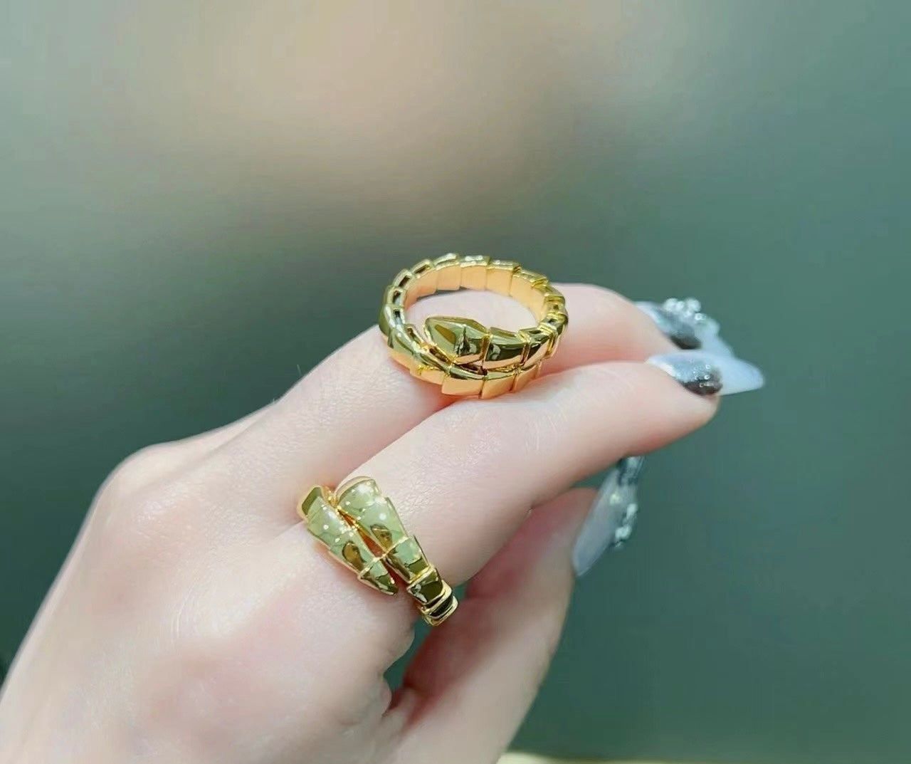 Exquisite Serpenti Bvlgari Rings