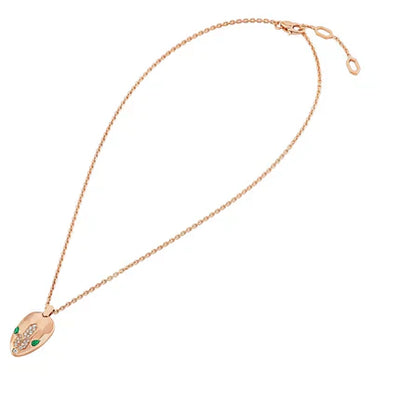 New Year Recommendation: Snake - themed Yellow Gold Necklace